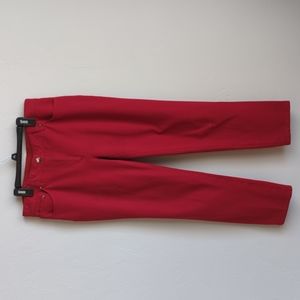 So Slimming By Chico's Red Jeans Size 0.5 Tall